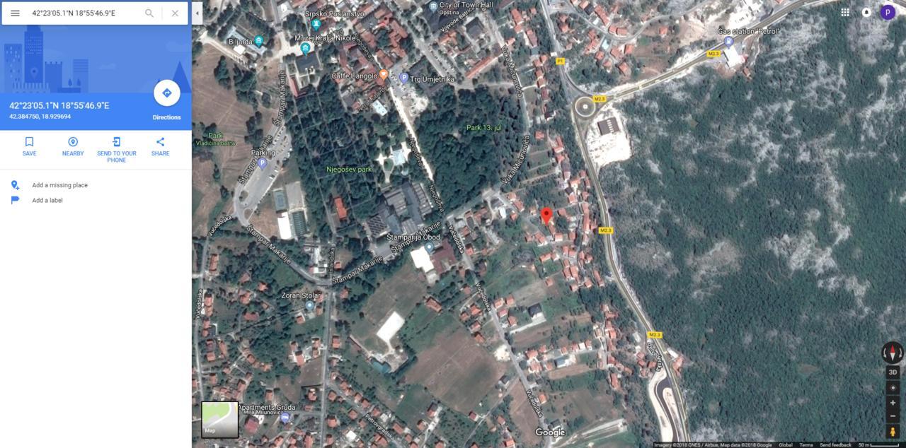 Apartman Lili Cetinje Esterno foto
